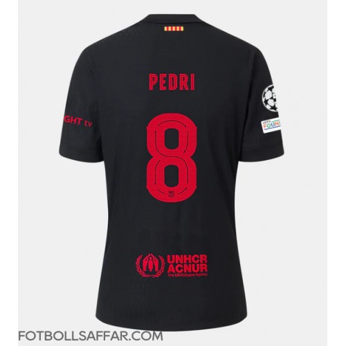 Barcelona Pedri Gonzalez #8 Bortatröja 2024-25 Kortärmad